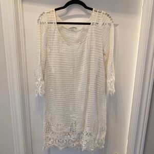 American Eagle Crochet Boho Dress